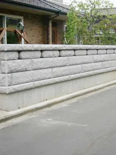 Ｆ様邸石塀工事